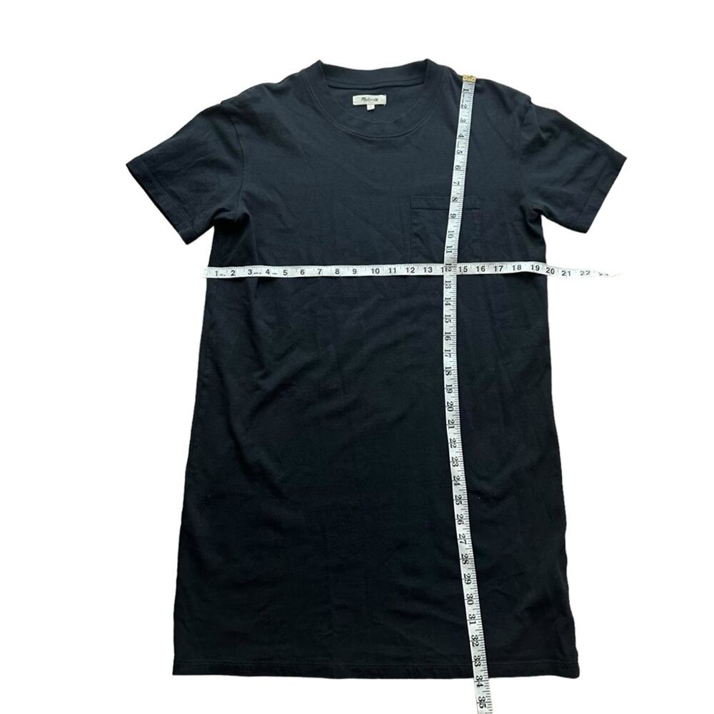 Madewell Pocket Tee Dress Black Size Small - Picture 6 of 13